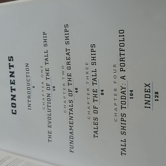 Tall ships hard cover  book.  1999 - Picture 5 of 6